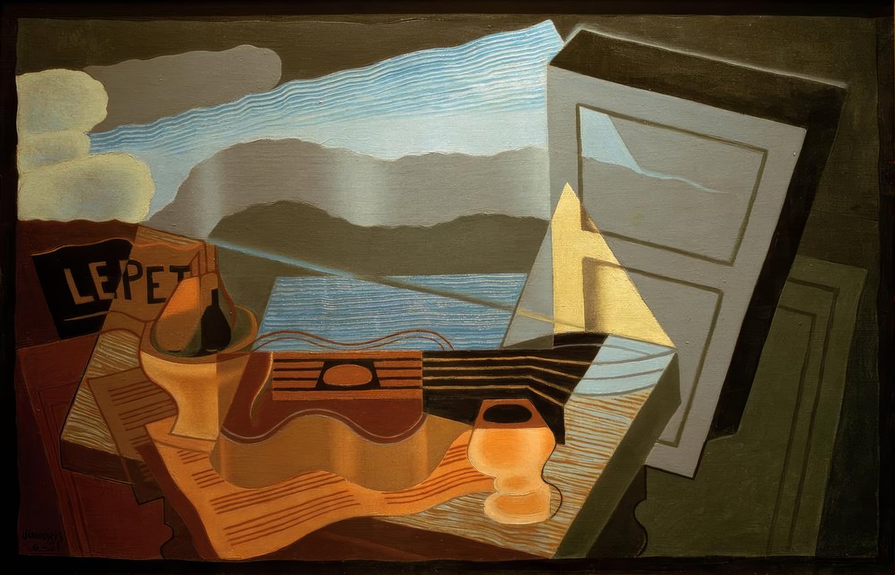 Widok na zatokę autorstwa Juan Gris
