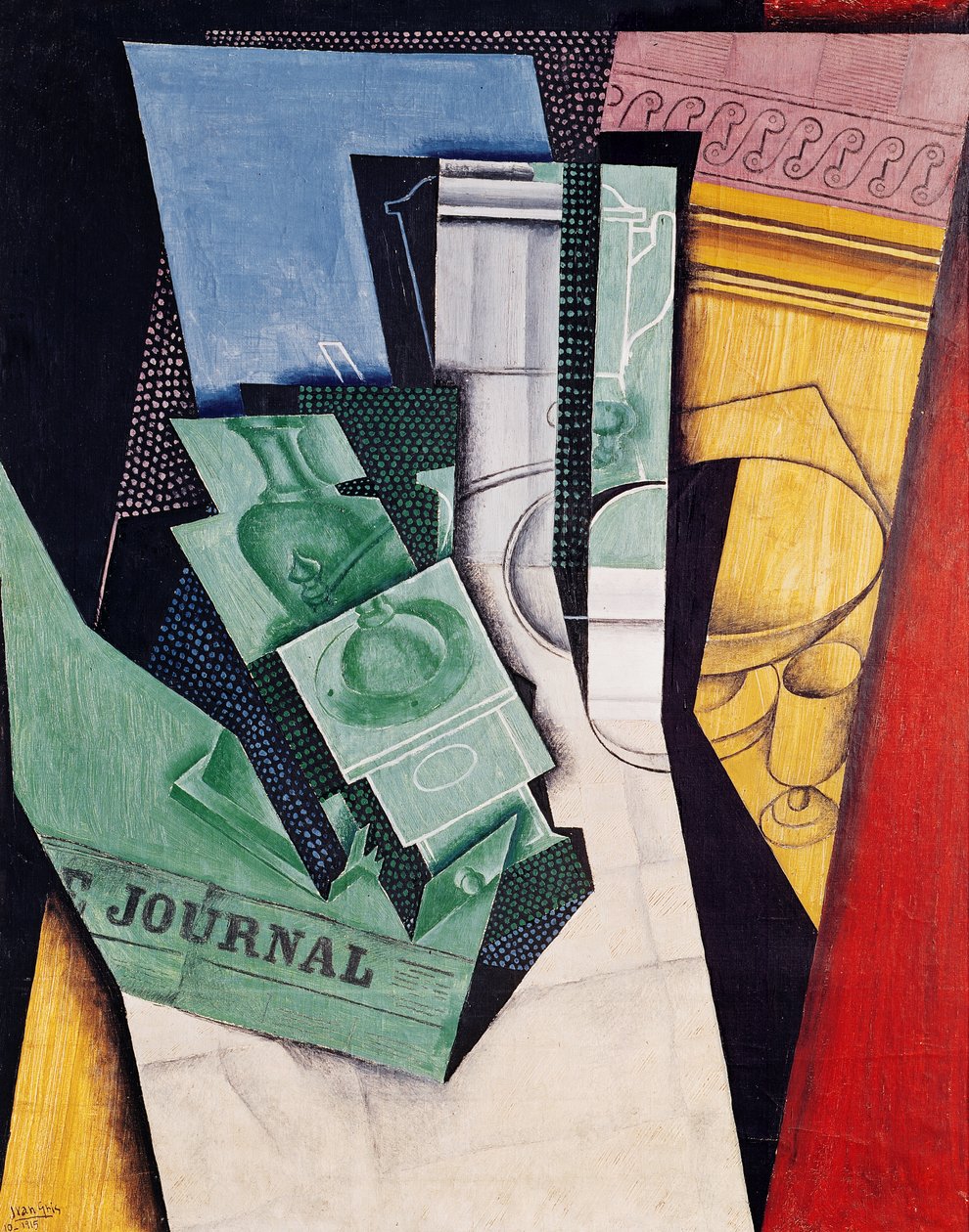 Śniadanie autorstwa Juan Gris