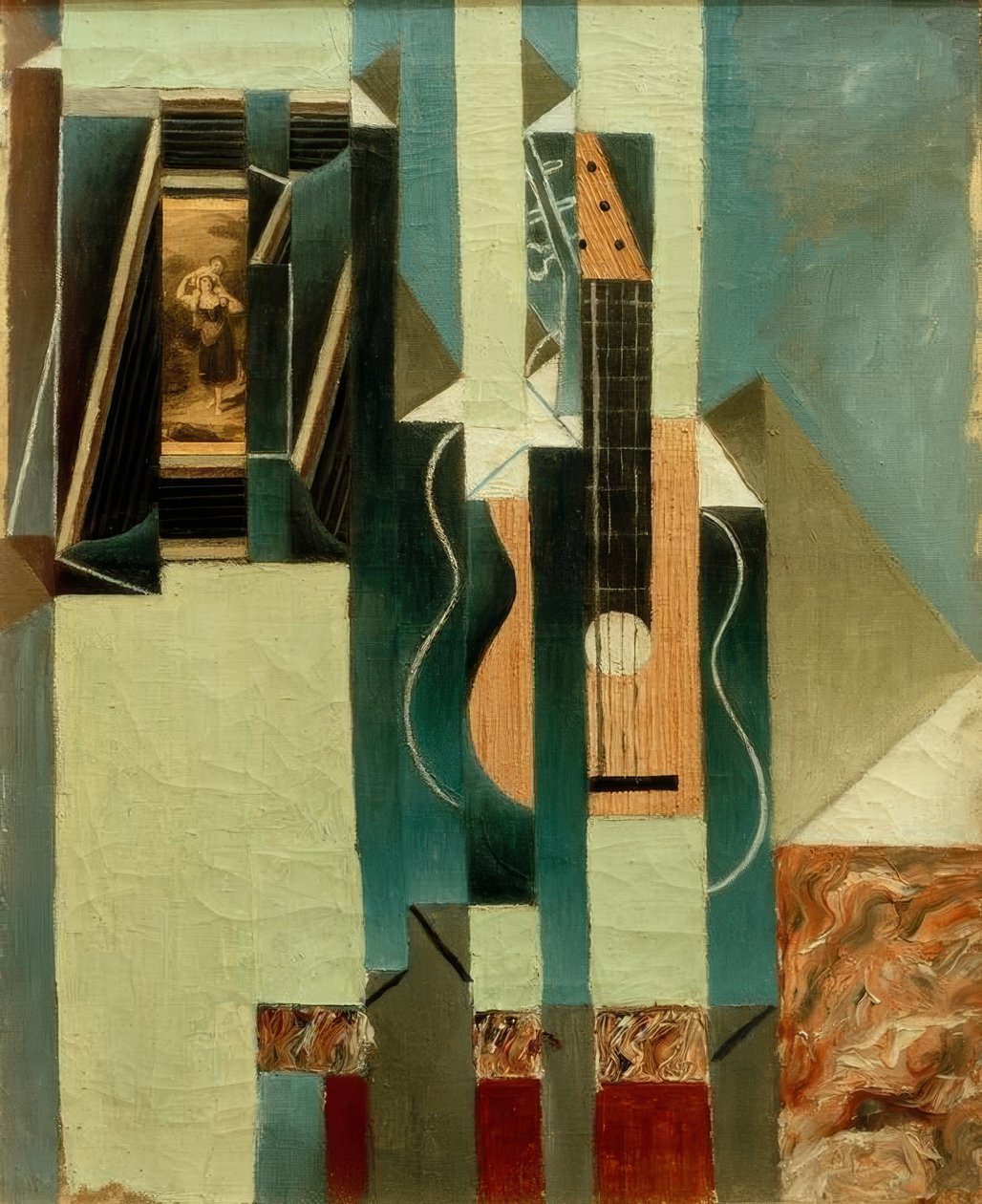 Gitara autorstwa Juan Gris