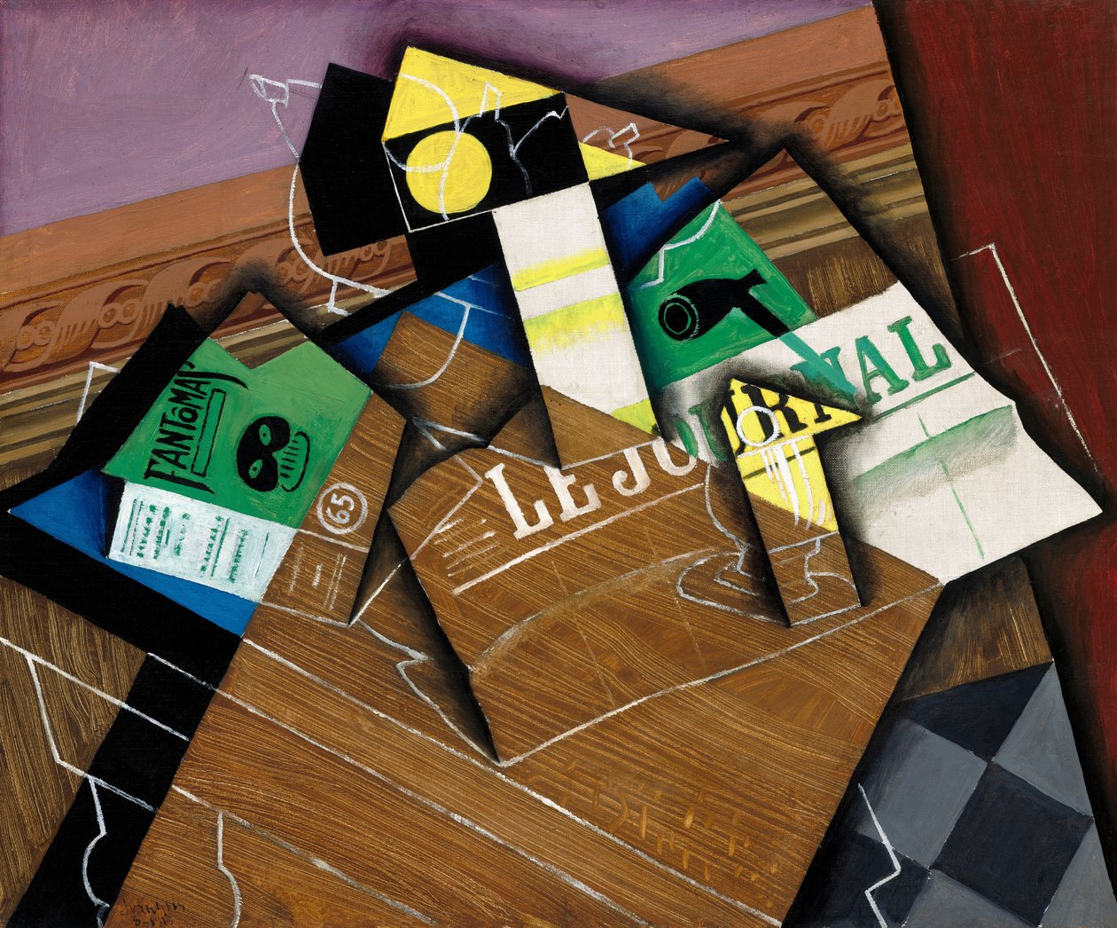 Duchy, 1915. autorstwa Juan Gris