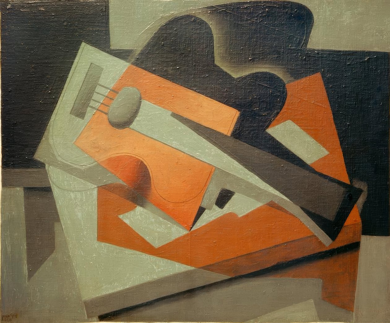 Gitara autorstwa Juan Gris