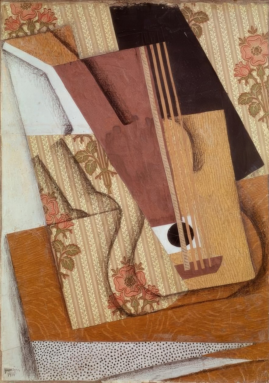 Gitara autorstwa Juan Gris