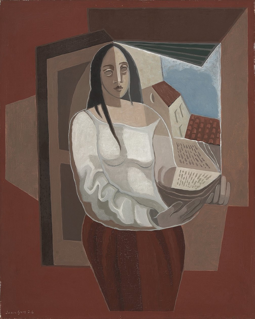 Czytelnik, 1926 autorstwa Juan Gris