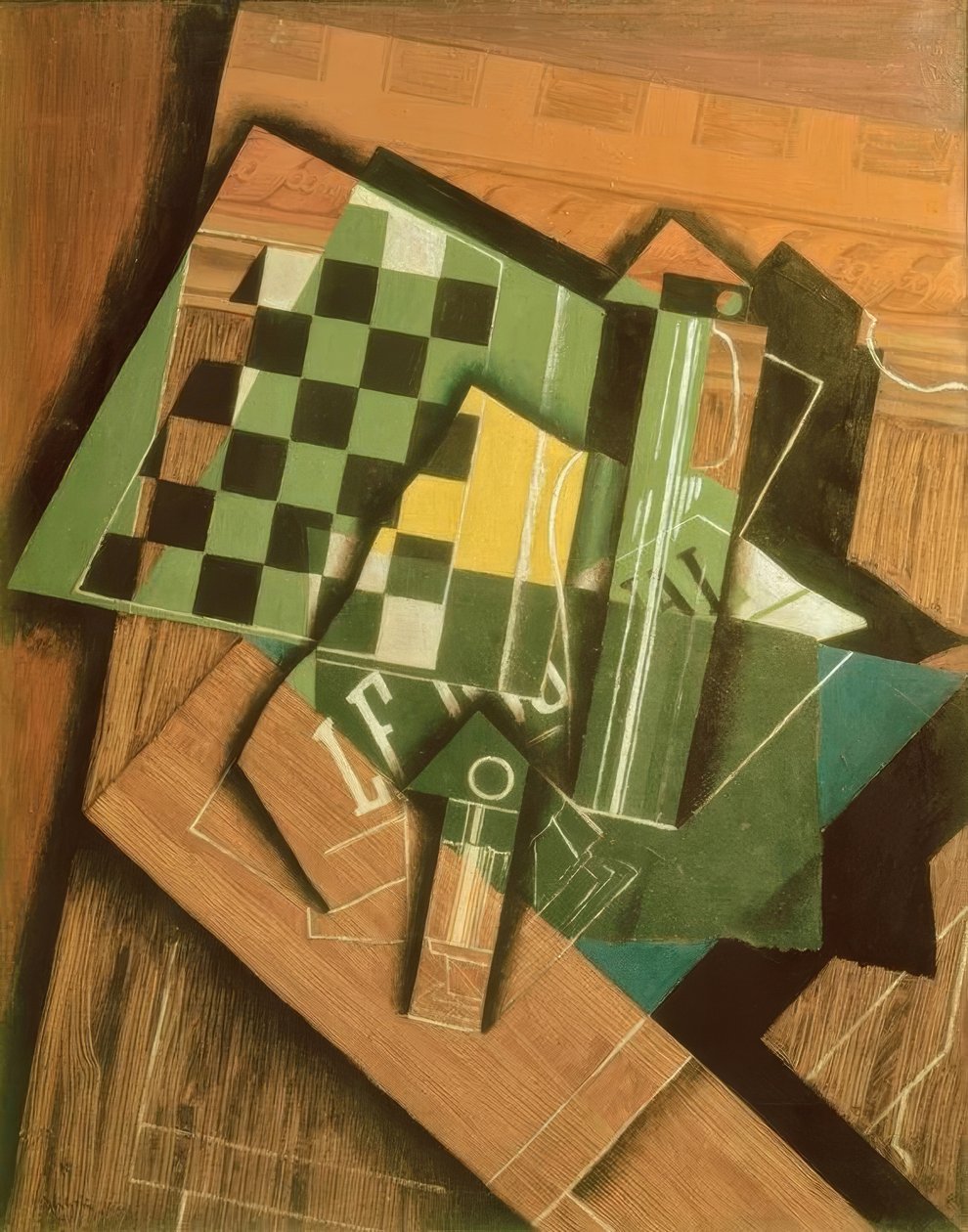 Szachownica autorstwa Juan Gris