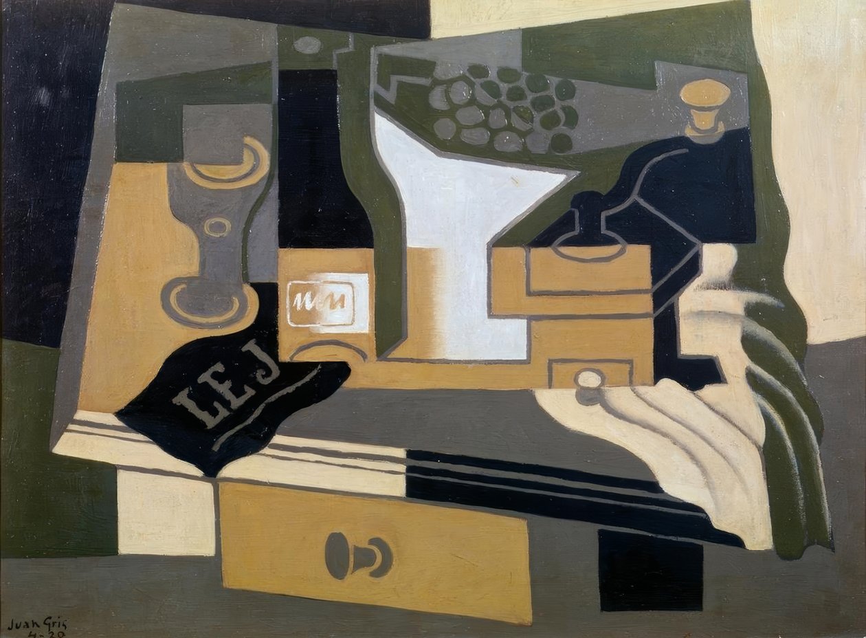 Młynek do kawy autorstwa Juan Gris
