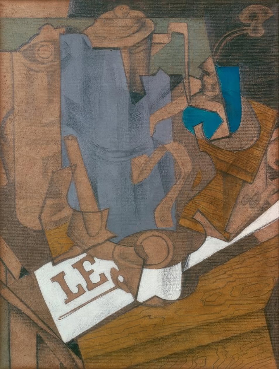 Martwa natura z ekspresem do kawy autorstwa Juan Gris