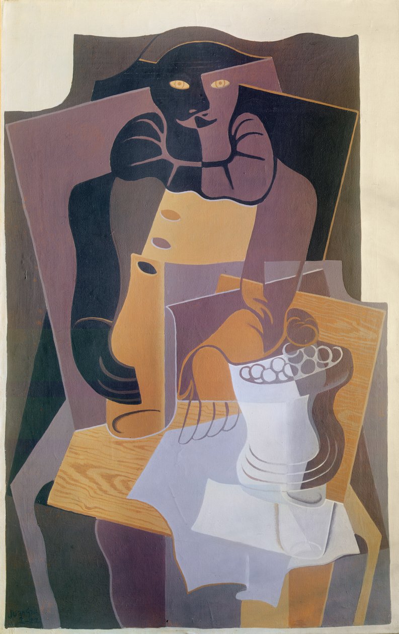 Pierrot autorstwa Juan Gris