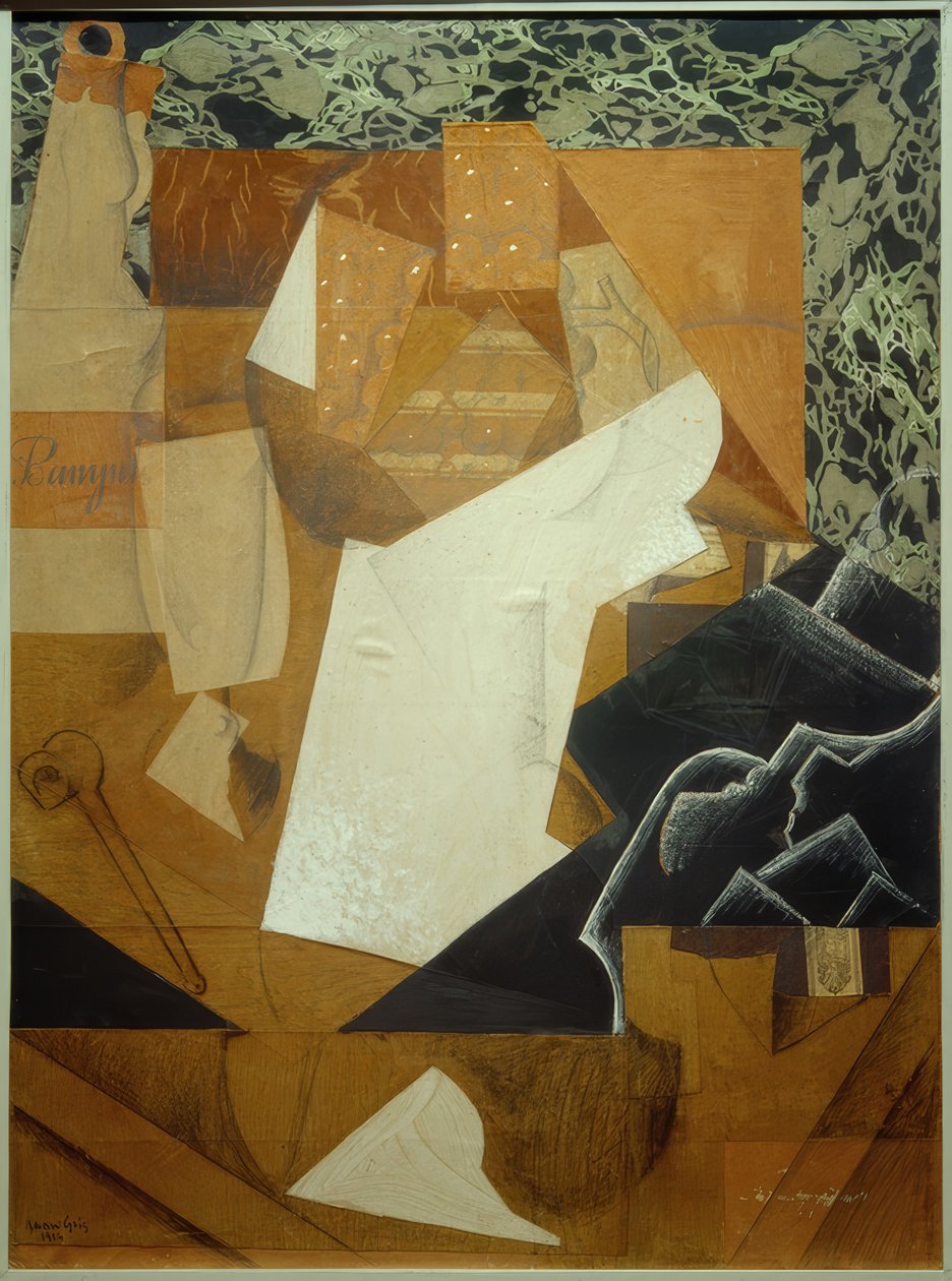 Martwa natura z winogronami autorstwa Juan Gris