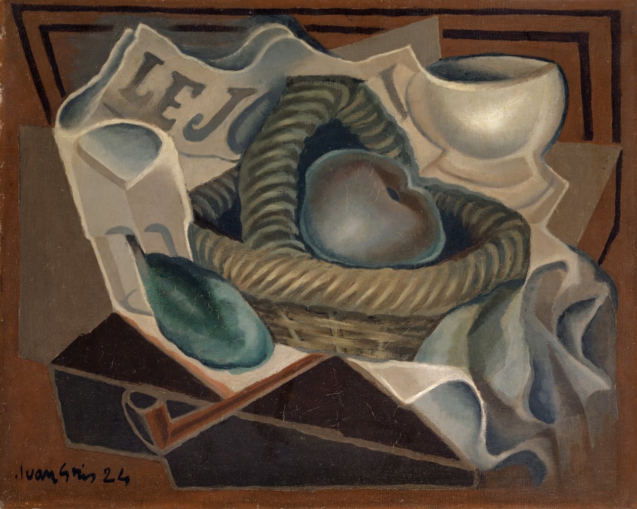 Kosz, 1924 autorstwa Juan Gris