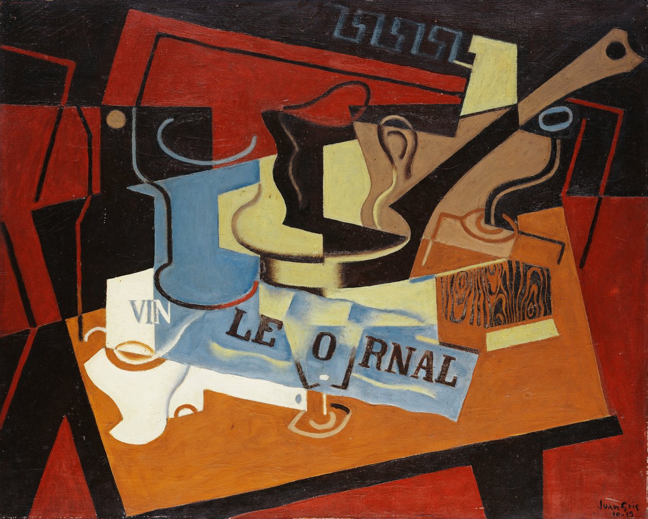 Zapiekanka, 1919 autorstwa Juan Gris