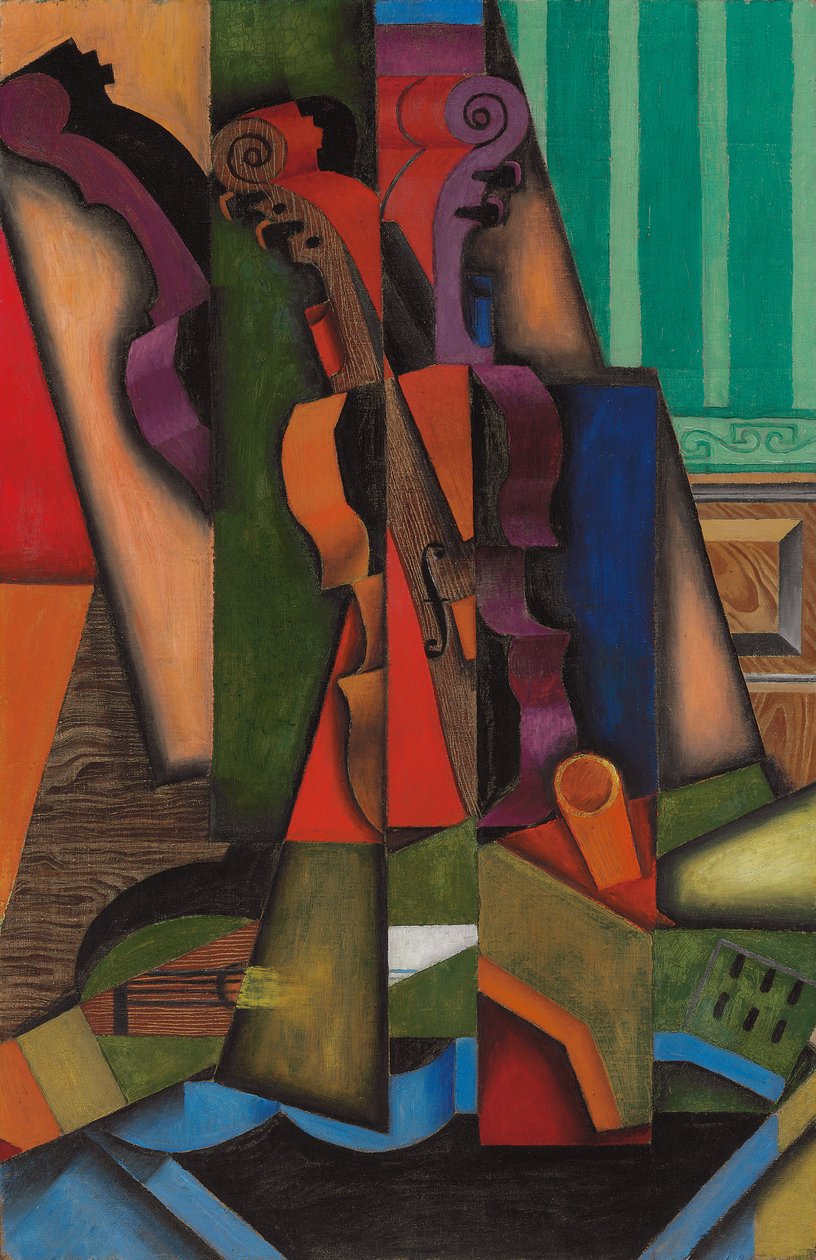 Skrzypce i Gitara autorstwa Juan Gris