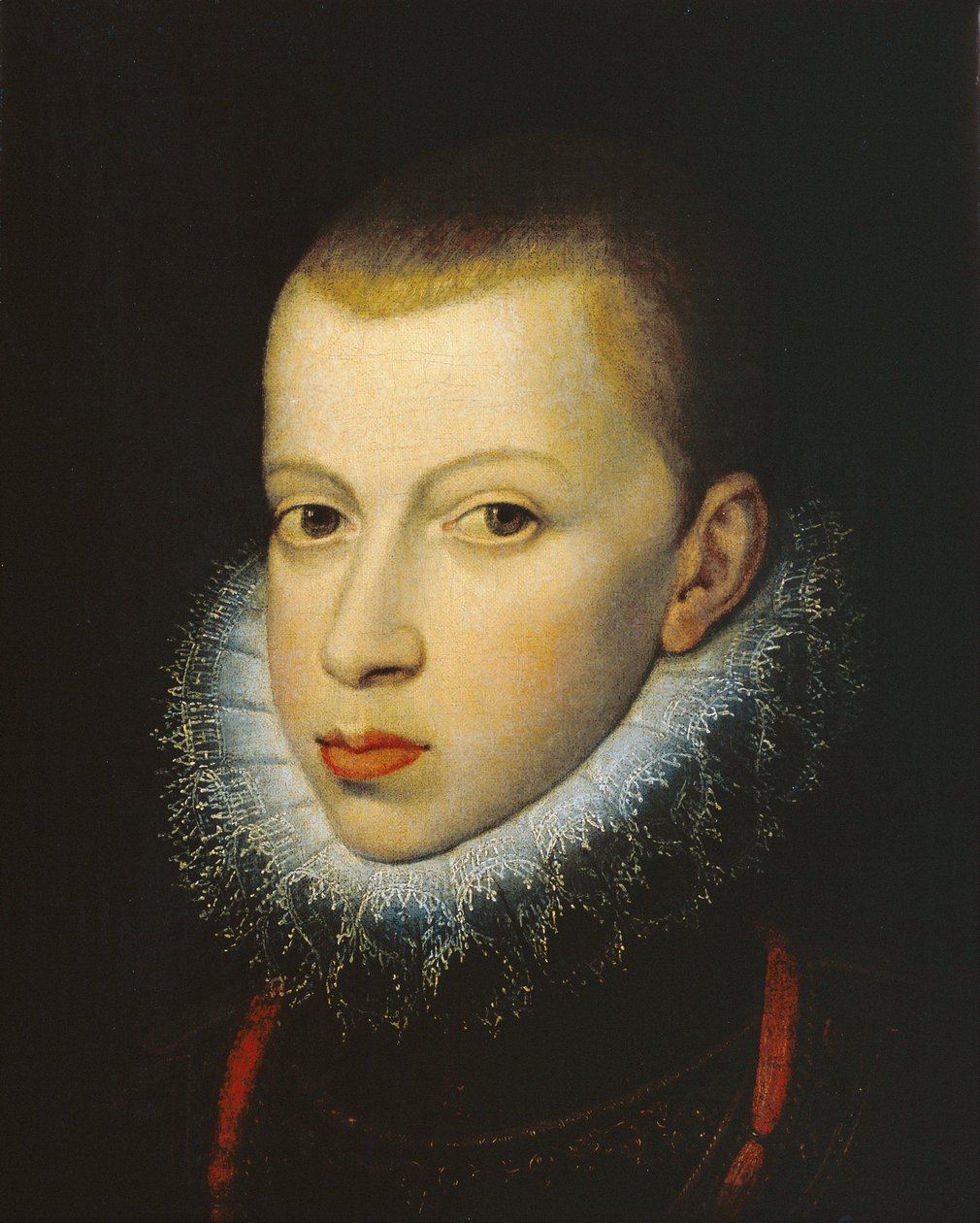 Portret Filipa III 1578-1621, króla Hiszpanii i Portugalii autorstwa Juan Pantoja de la Cruz