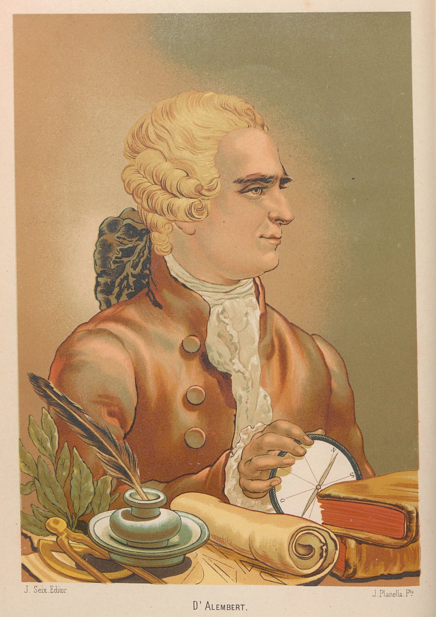 Portret Jean le Rond D
