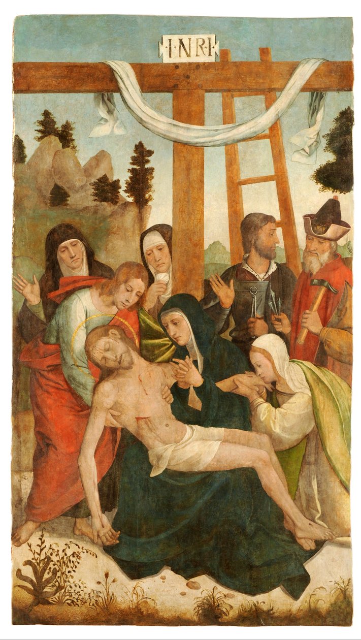 Pieta autorstwa Juan de Borgoña