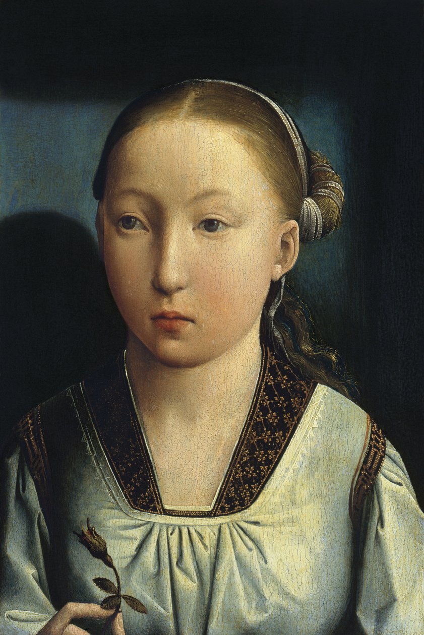 Portret Katarzyny Aragońskiej, ok. 1930 r. 1496 autorstwa Juan de Flandes