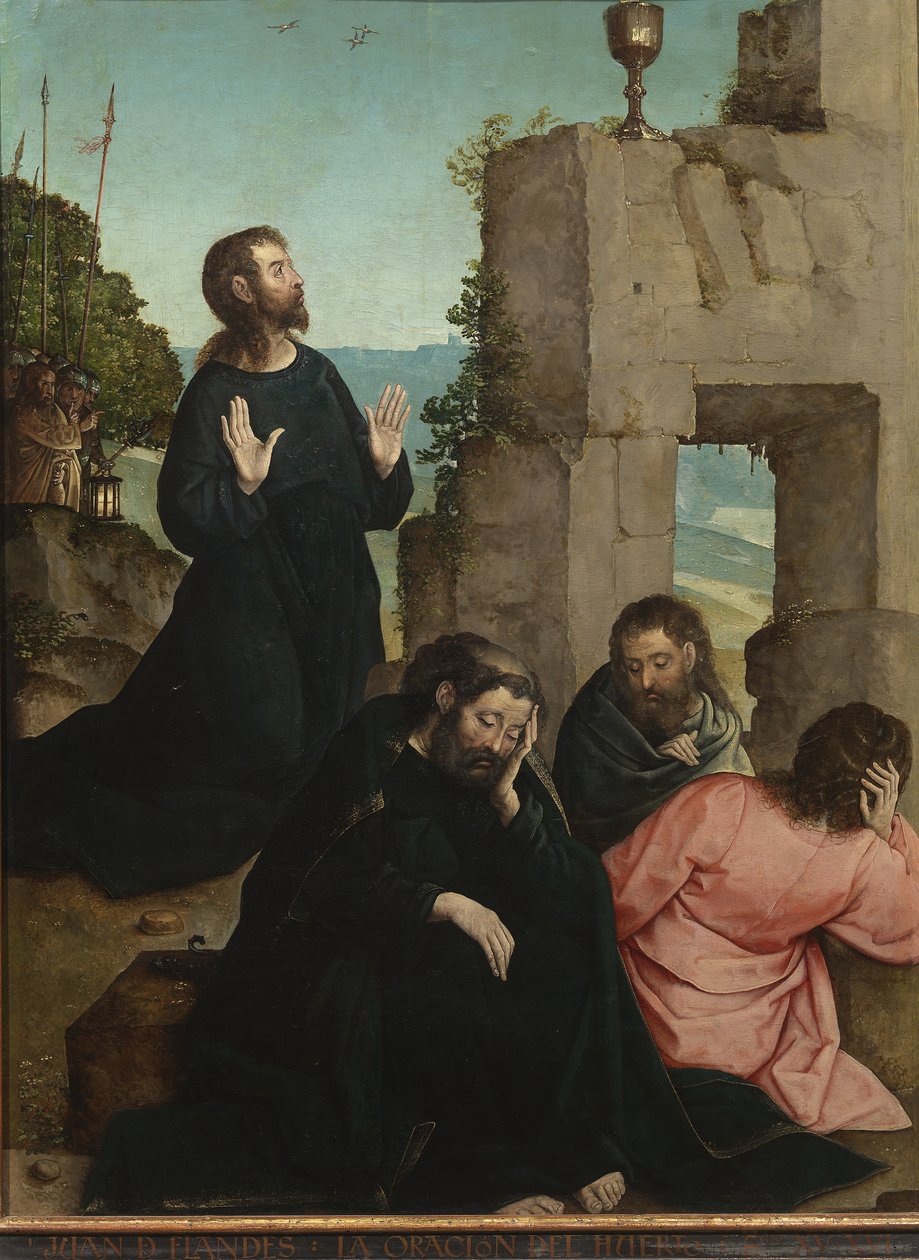Agonia w ogrodzie autorstwa Juan de Flandes