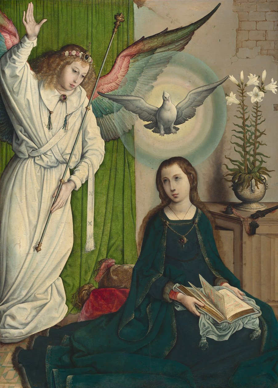Zwiastowanie autorstwa Juan de Flandes