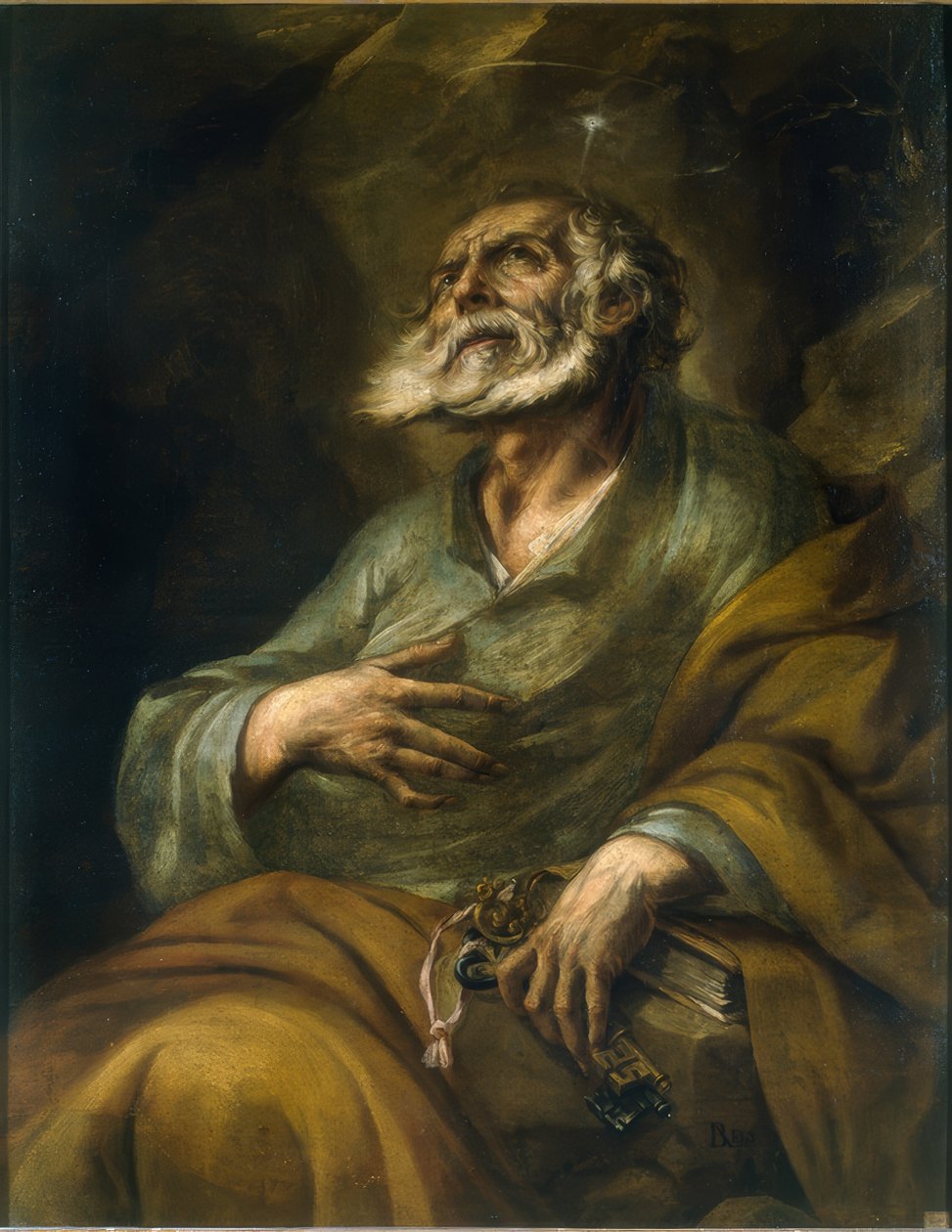 Der reuige Petrus autorstwa Juan de Valdes Leal