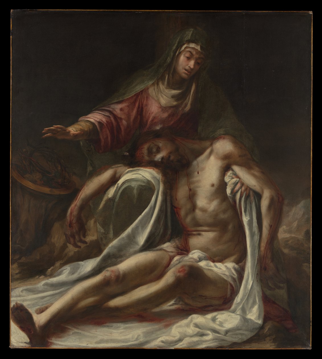 Pieta autorstwa Juan de Valdes Leal