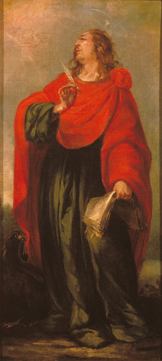 Święty Jan Ewangelista autorstwa Juan de Valdes Leal