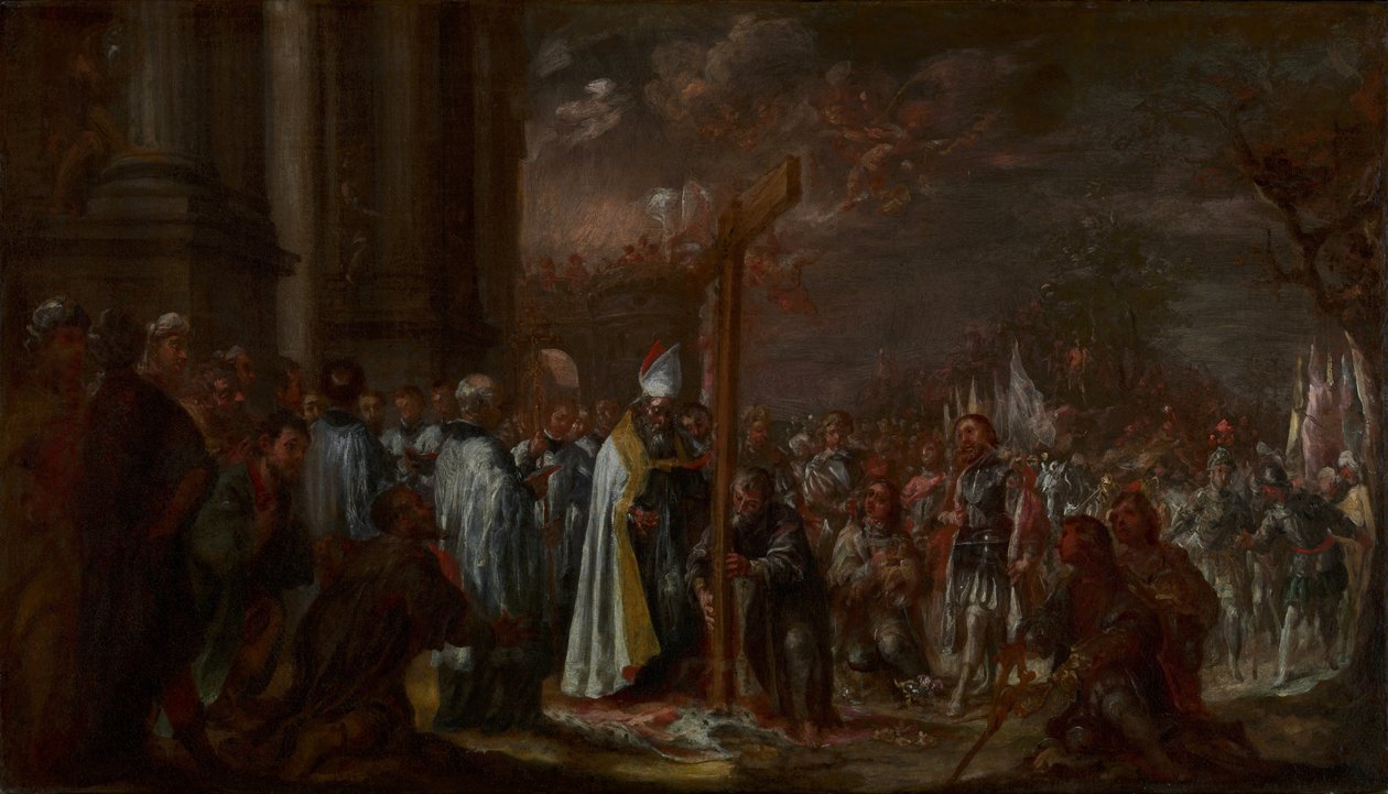 Wywyższenie Krzyża autorstwa Juan de Valdes Leal