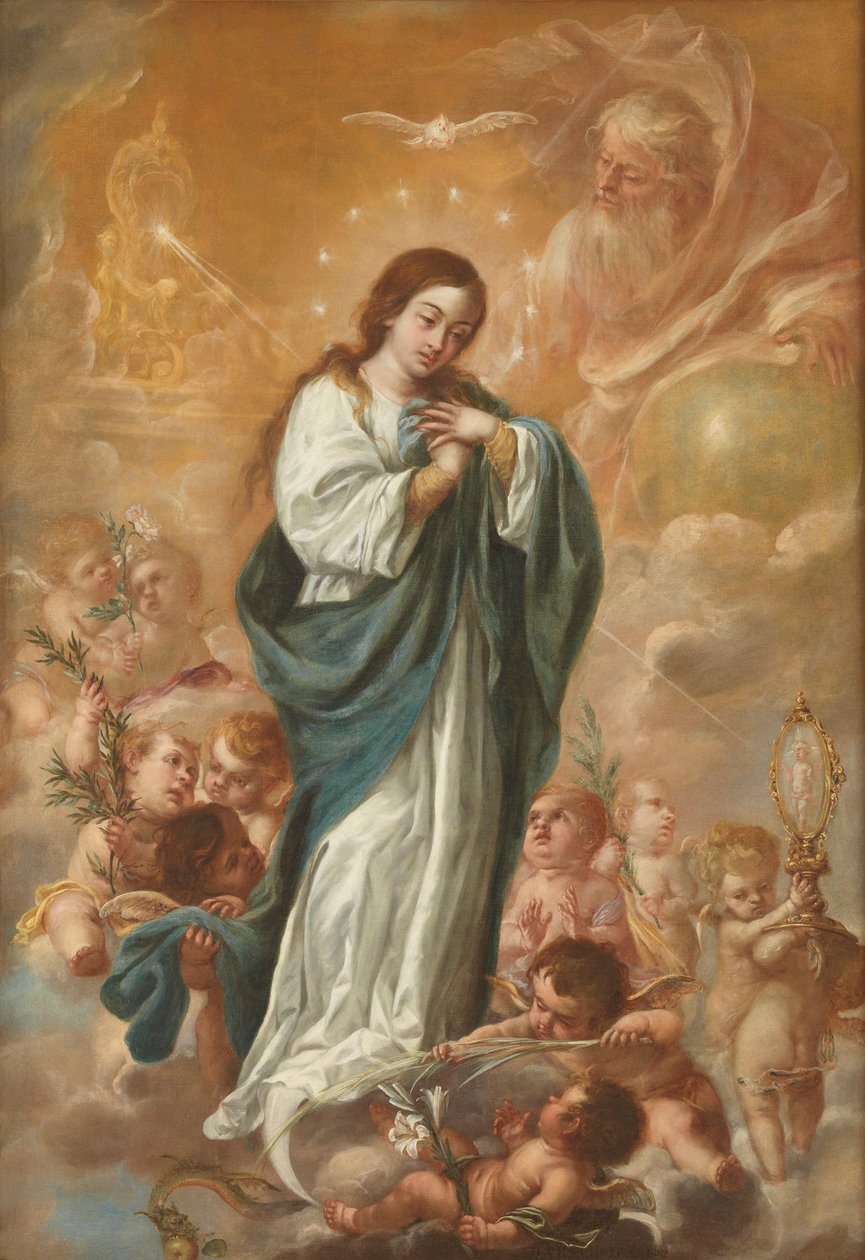 Niepokalane Poczęcie Dziewicy, 1682. autorstwa Juan de Valdes Leal