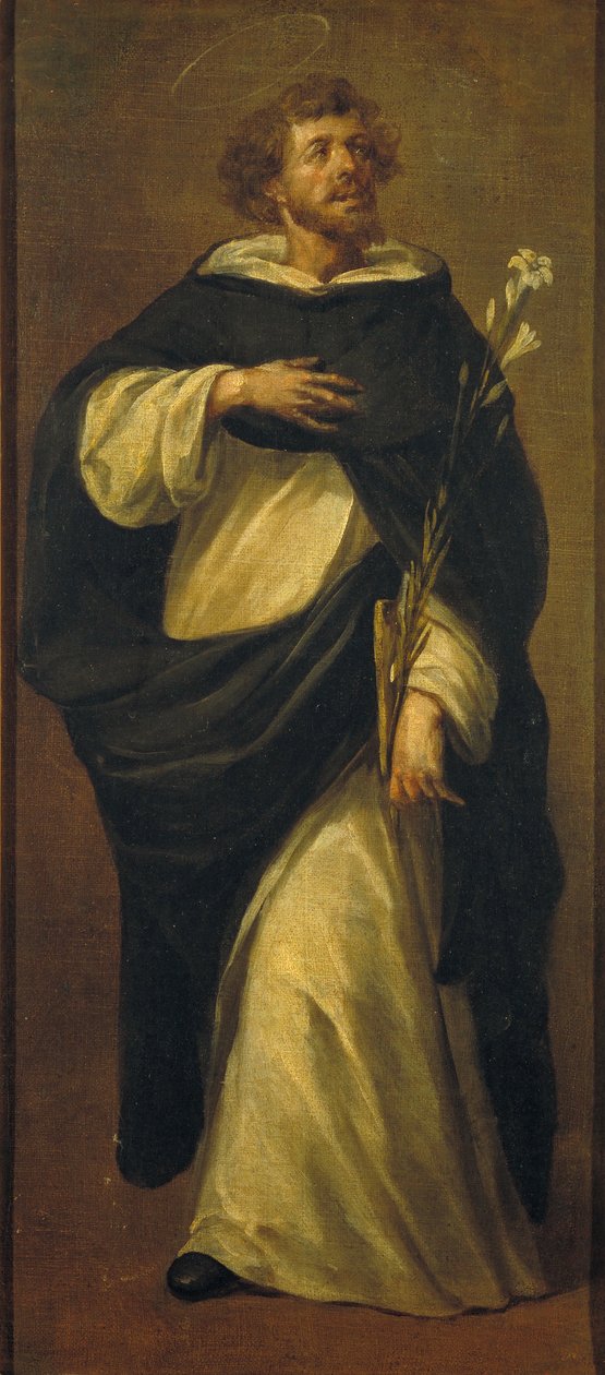 Św. Dominik de Guzmán autorstwa Juan de Valdes Leal