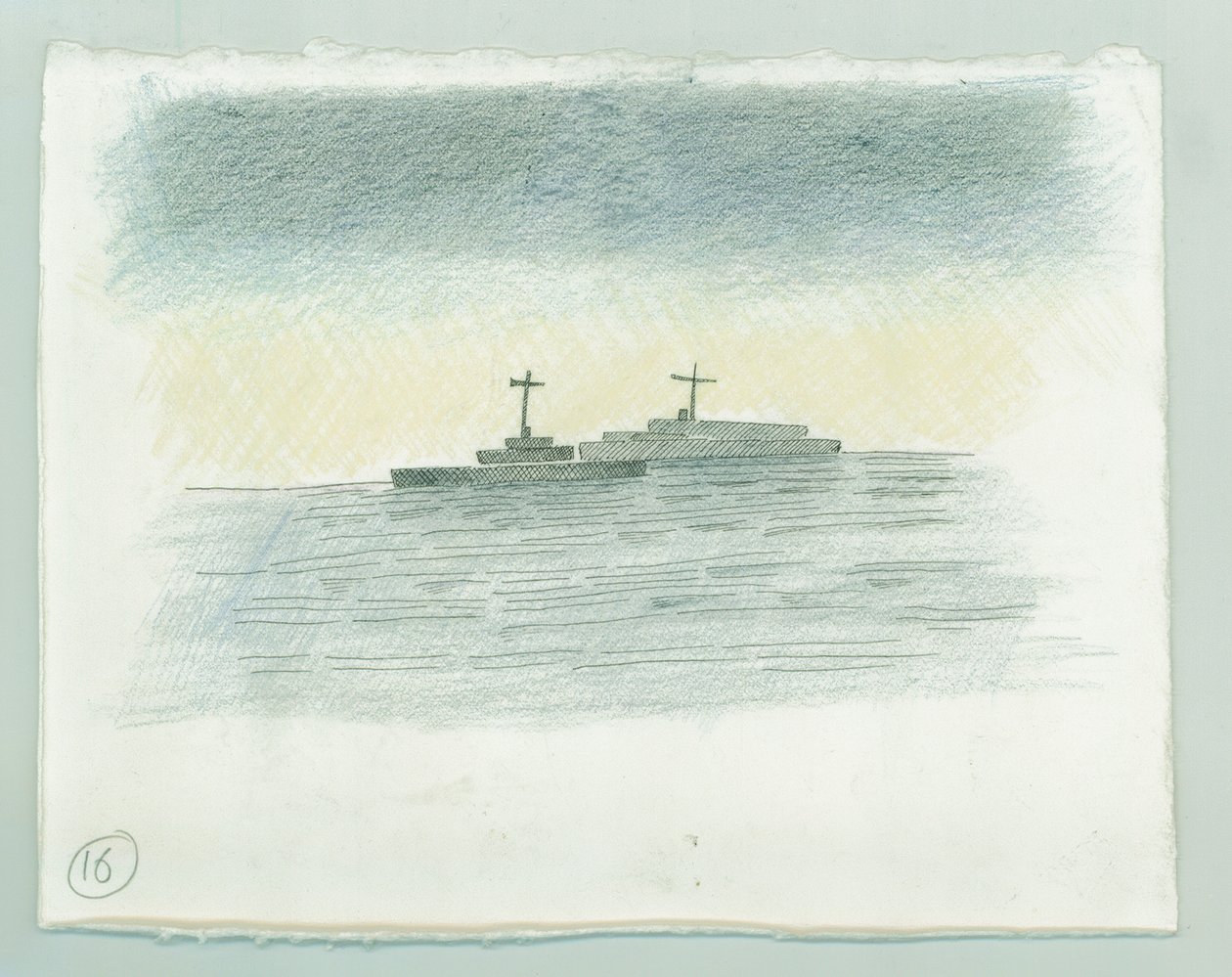 Niemieckie bombardowanie Scarborough, North Yorkshire, 1914 2014. autorstwa Judith Dobie