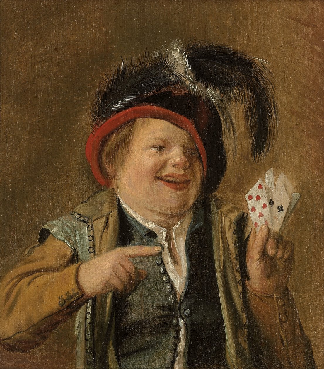 Gracz w karty autorstwa Judith Leyster