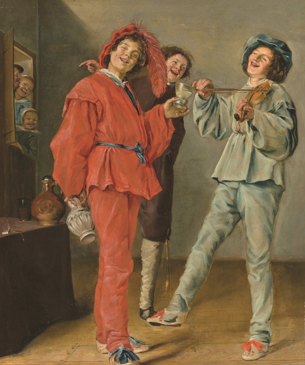 Wesoła Kompania (olej na płótnie) autorstwa Judith Leyster