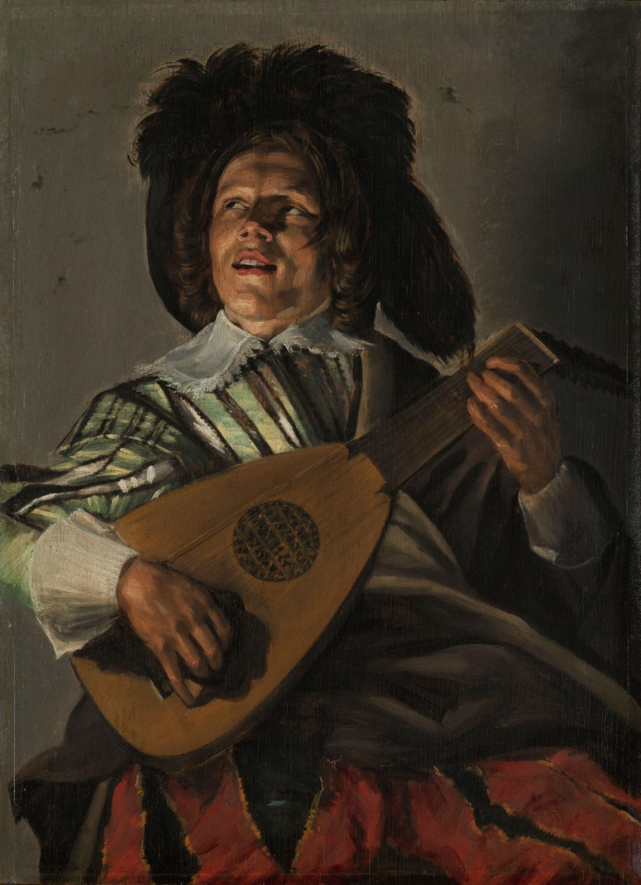 Serenada Grający na lutni, znany jako „Serenada” autorstwa Judith Leyster