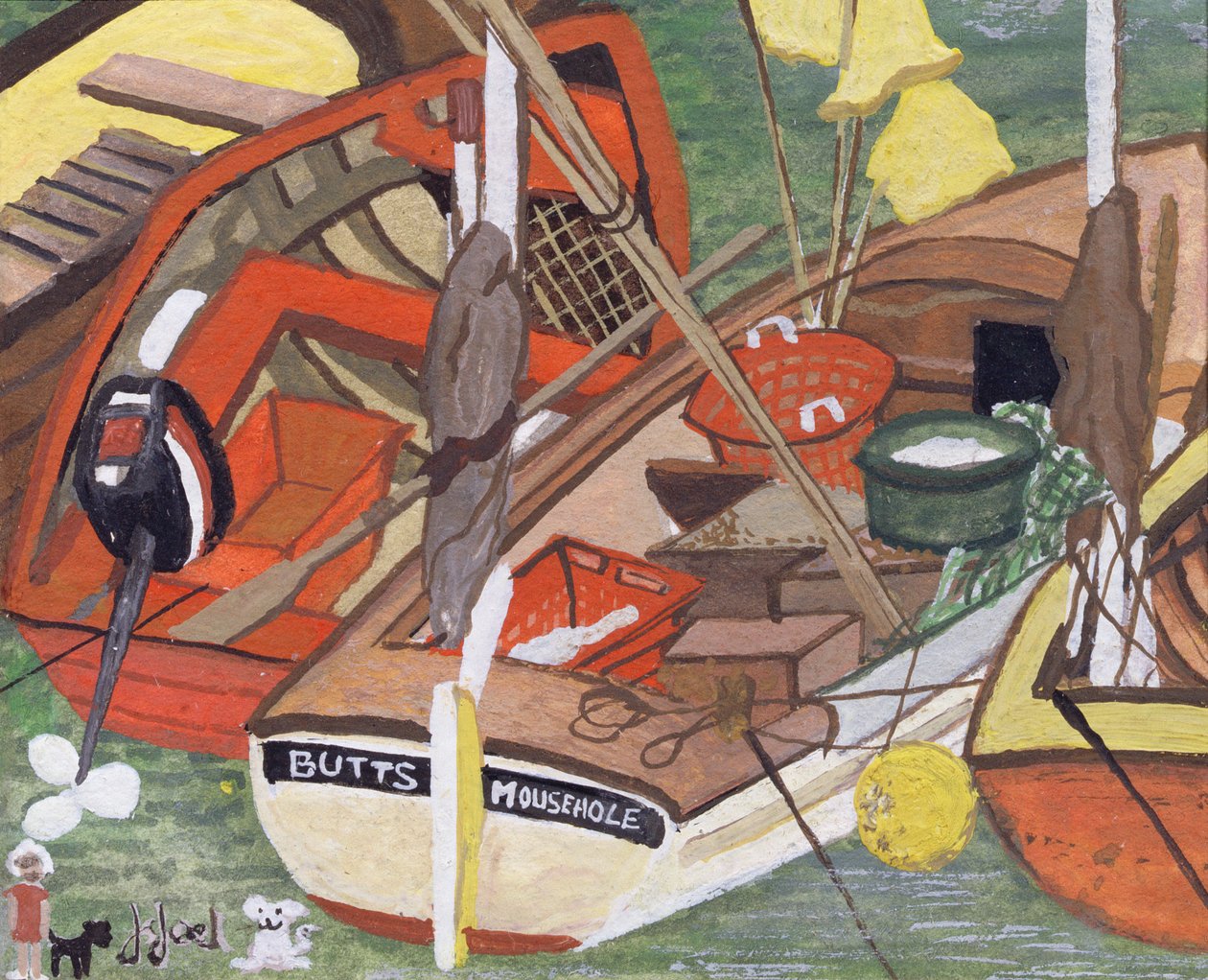 Tyłki Mysiej Dziurki, 1995 autorstwa Judy Joel