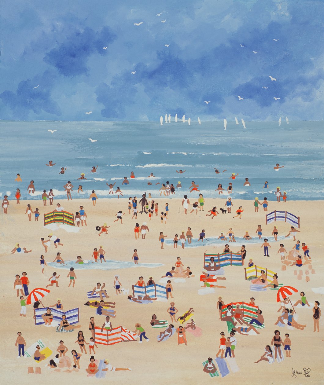 plaża autorstwa Judy Joel