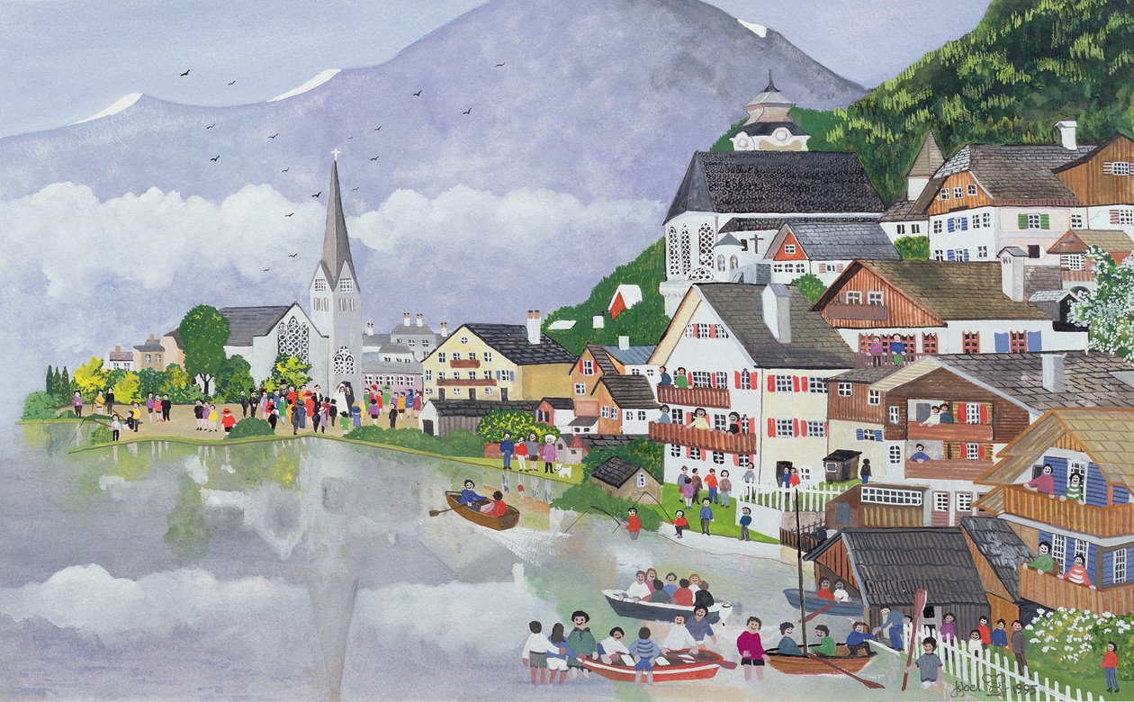 Hallstatt, Austria, 1995 autorstwa Judy Joel