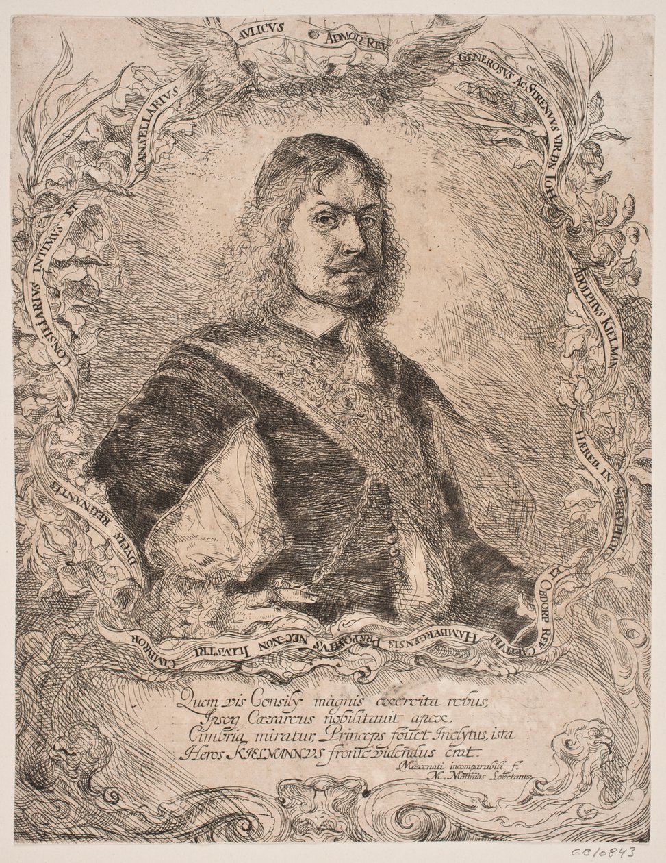 Johann Adolf von Kielmanseck autorstwa Jürgen Ovens