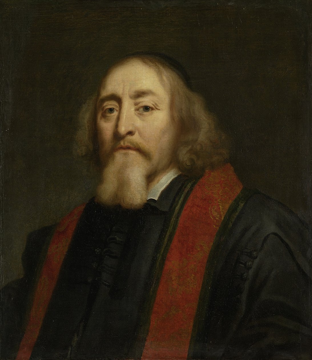 Portret Jana Amosa Komeńskiego 1592-1670, Betveen 1650 i 1670 autorstwa Jürgen Ovens