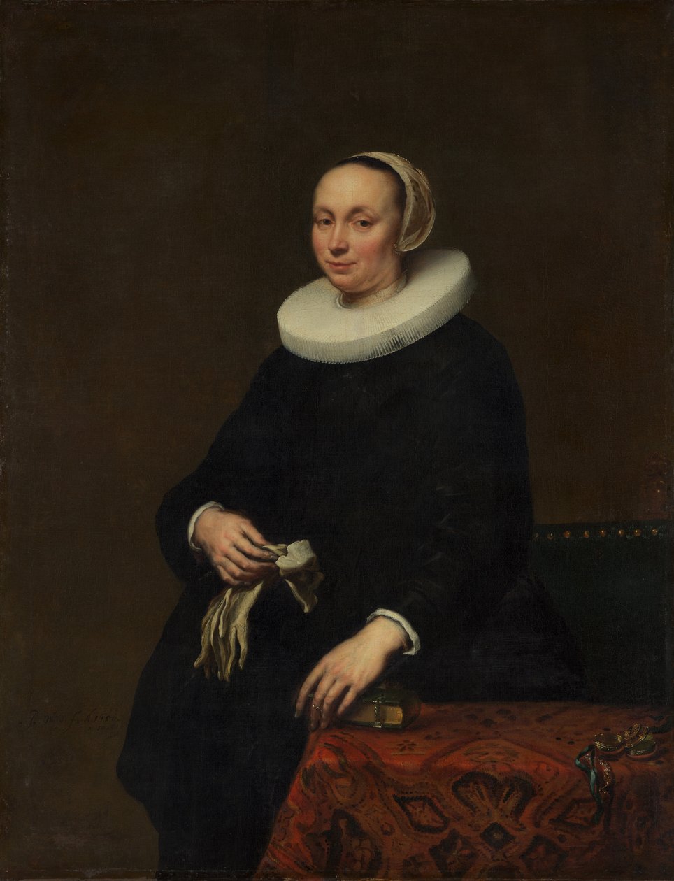 Portret kobiety, 1650. autorstwa Jürgen Ovens