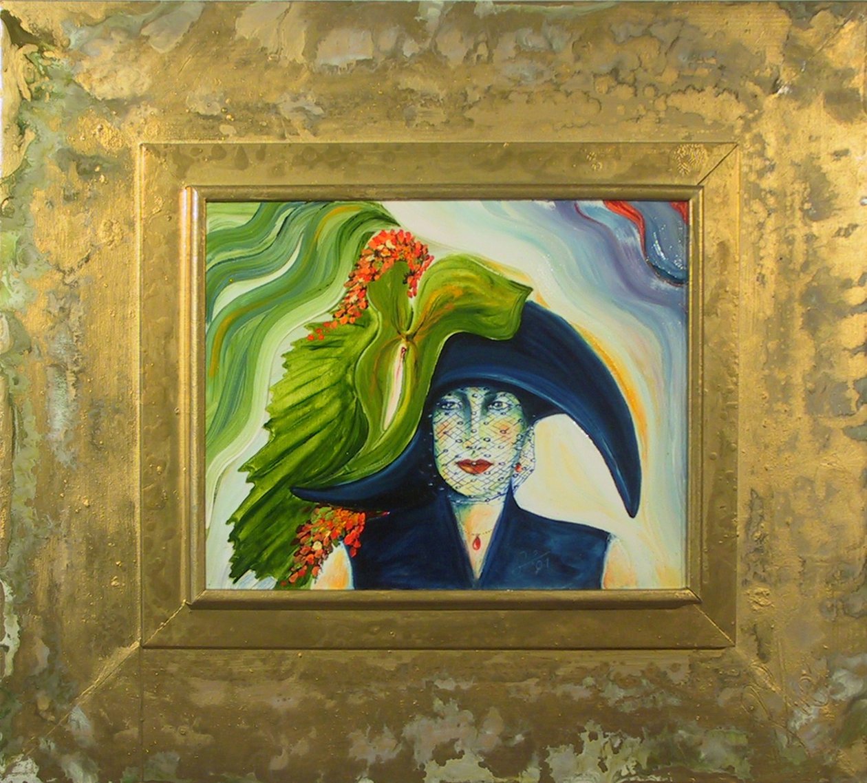 Anthuria Verde I -Portret- autorstwa JuleSimo