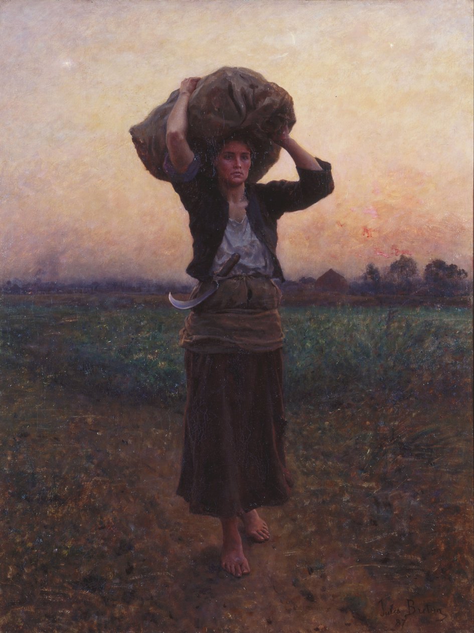 Gwiazda Pasterska autorstwa Jules Breton