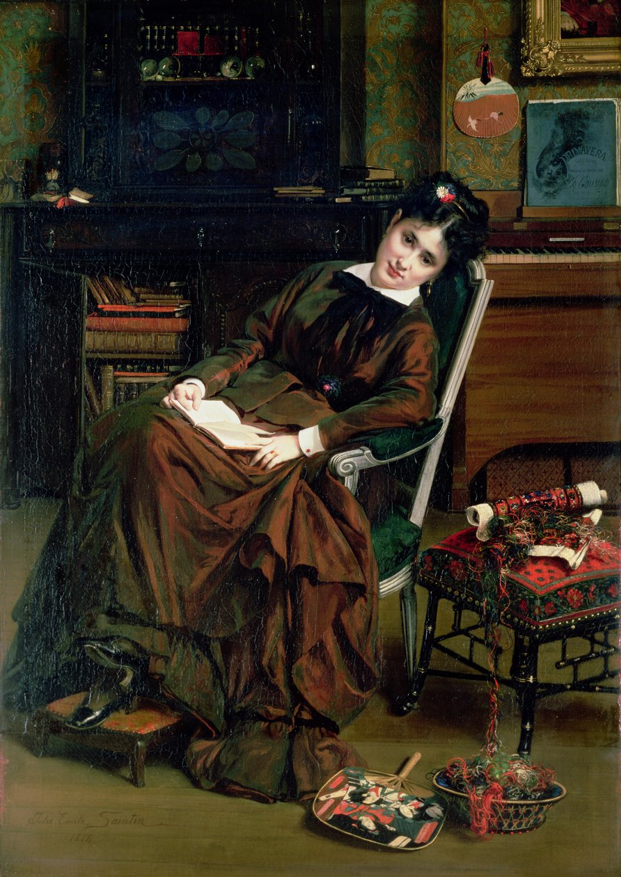 Rekonwalescencja autorstwa Jules Emile Saintin