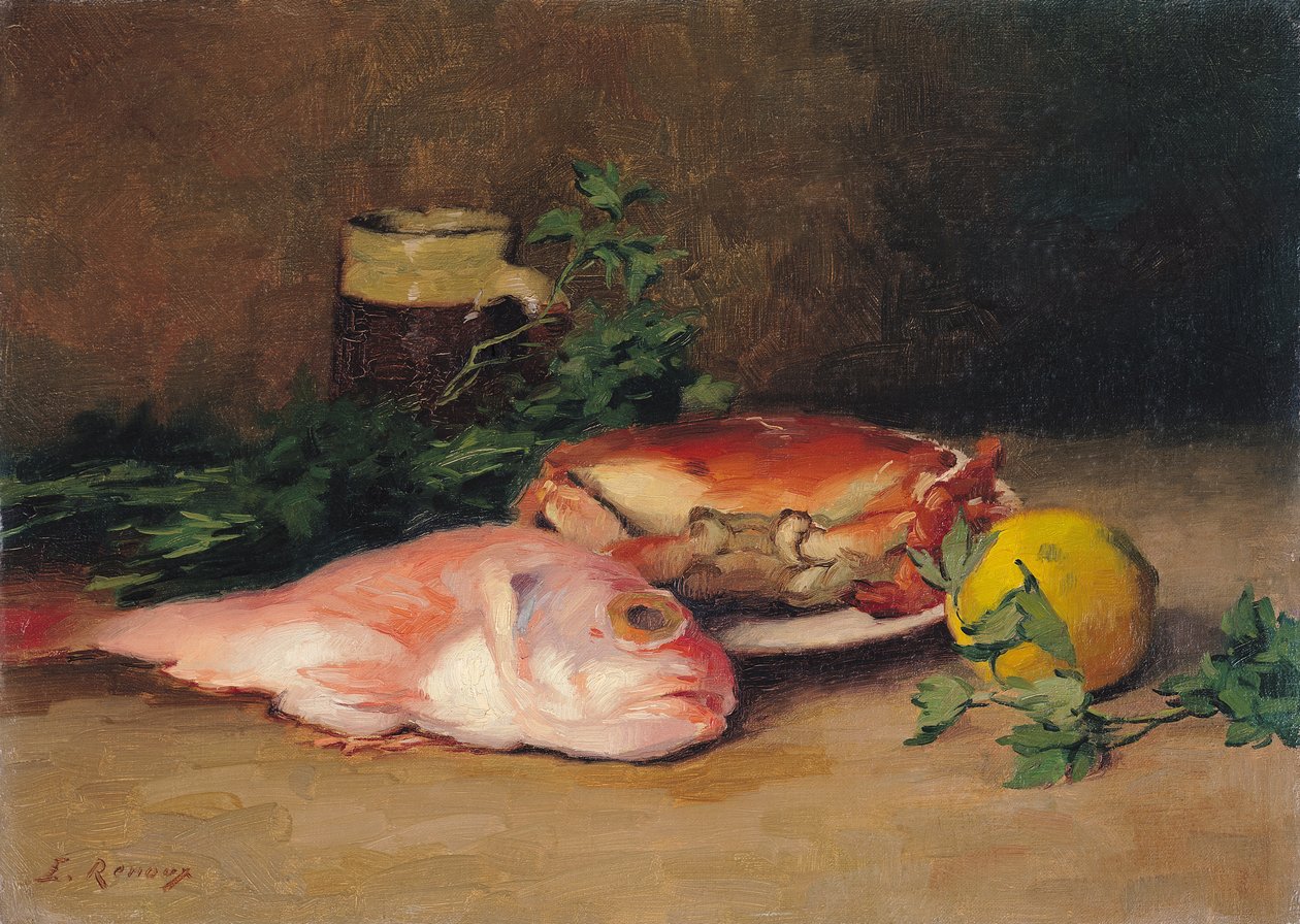 کرب او ریډ ملټ پالی autorstwa Jules Ernest Renoux