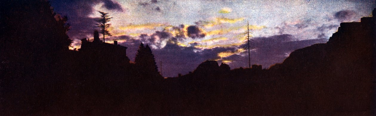 Clermont-et-Argonne, na zachód od Verdun, wrzesień 1916 r. (autochrom) autorstwa Jules Gervais Courtellemont