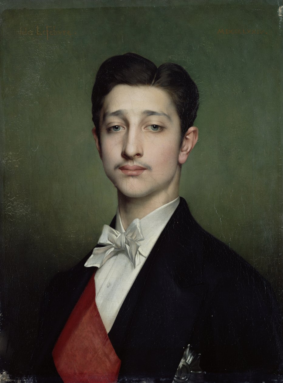 Eugeniusz-Louis-Napoleon Bonaparte (1856-79) 1874 autorstwa Jules Joseph Lefebvre