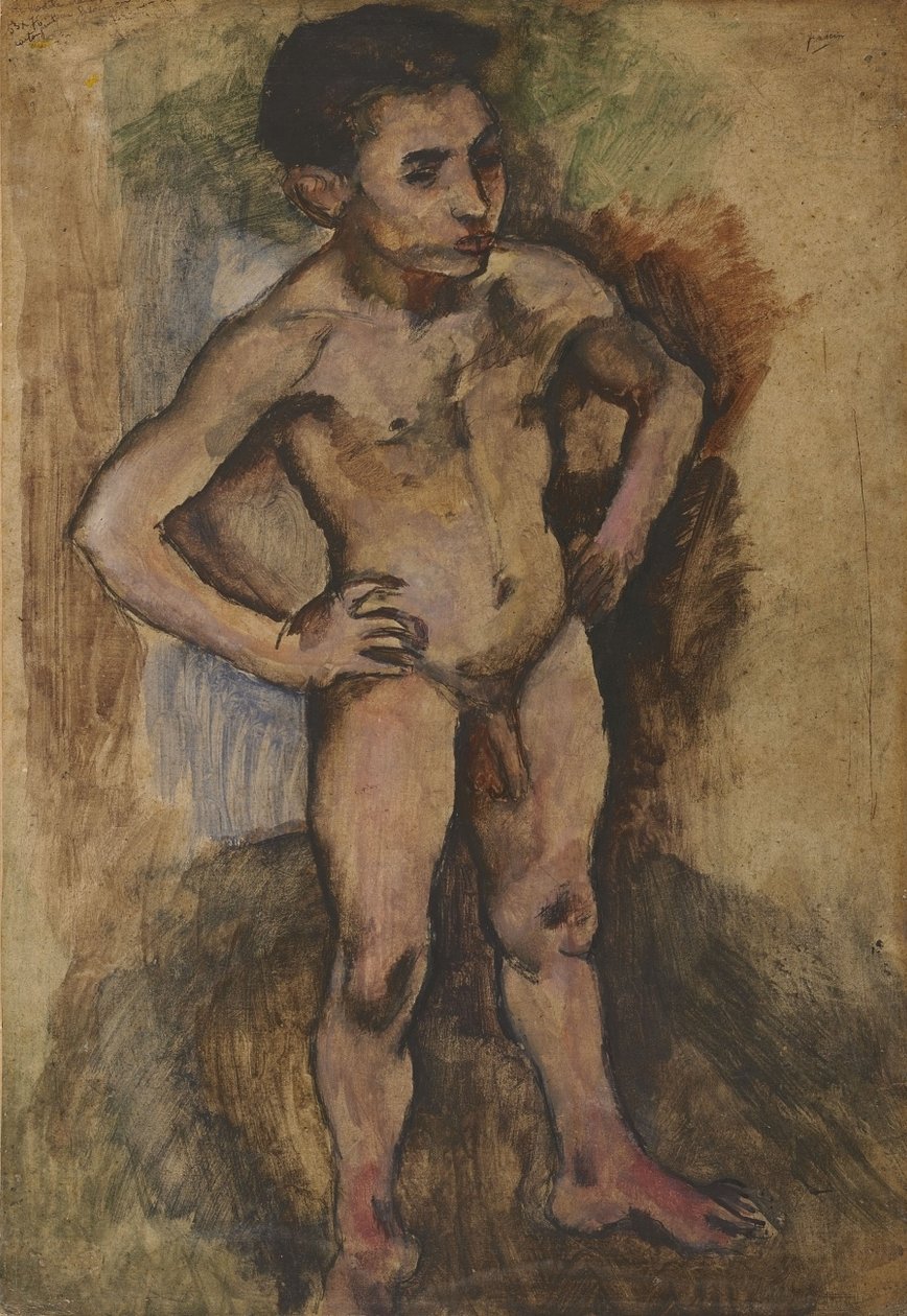 Modele Italienn autorstwa Jules Pascin