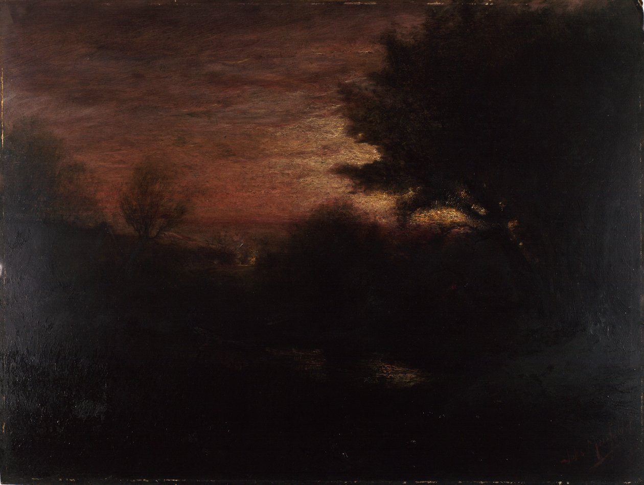 Wieczorny krajobraz autorstwa Jules R. Mersfelder