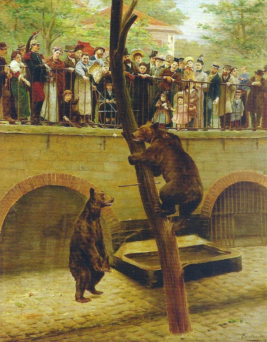 Ogród roślin autorstwa Jules Scalbert