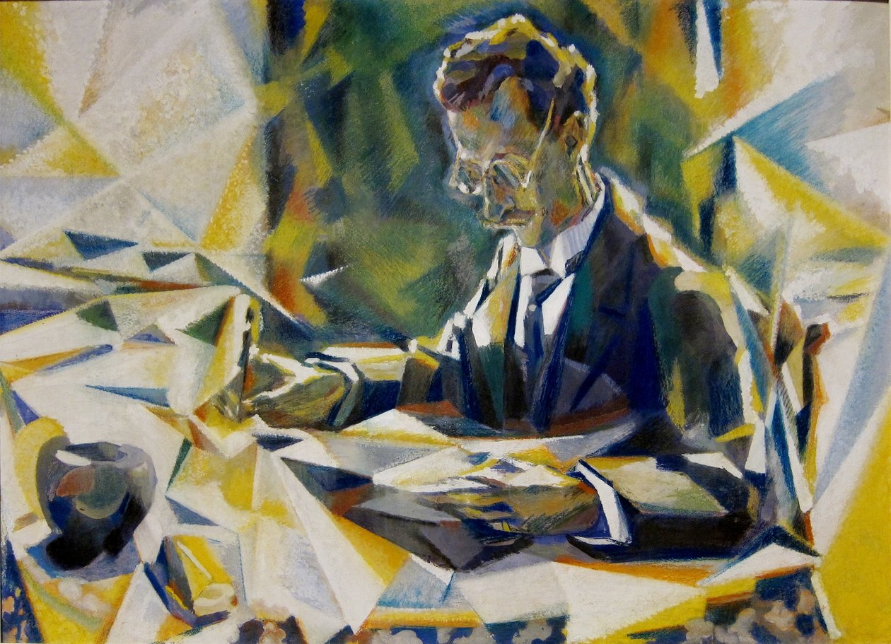 Portret barona Francisa Delbeke autorstwa Jules Schmalzigaug