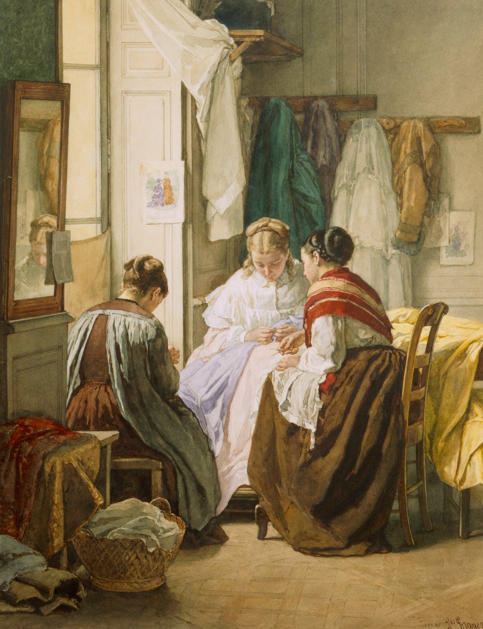 Krawcowe autorstwa Jules Trayer