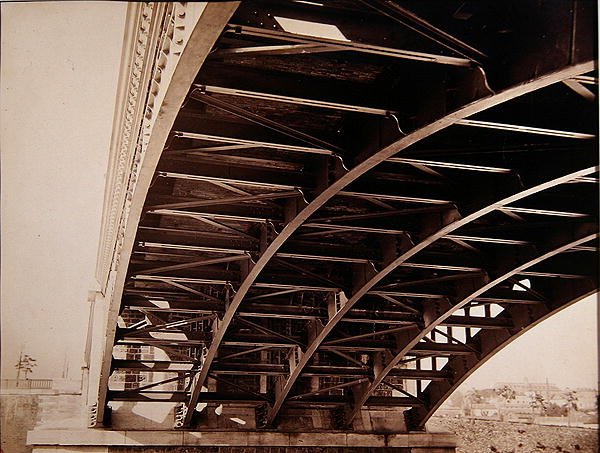 Bridge in the Dordogne, ok. 1864 (odbitka albuminowa z mokrego negatywu kolodionowego) autorstwa Jules Alphonse Terpereau