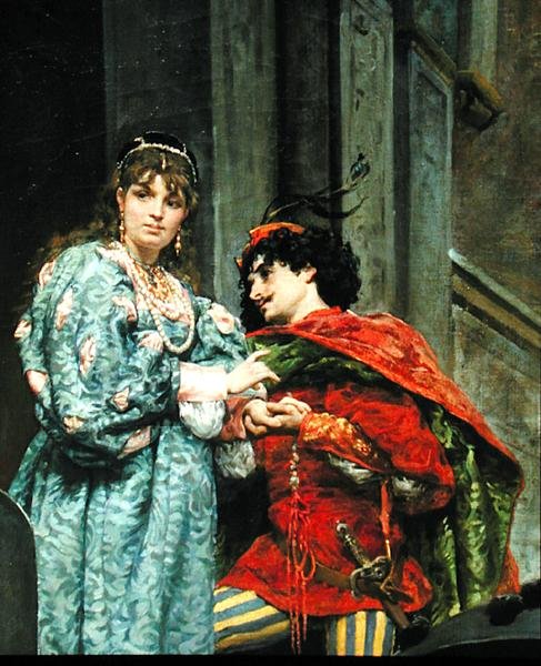 Wieczór w Wenecji, 1875 (szczegóły patrz 164360) autorstwa Jules Arsene Garnier